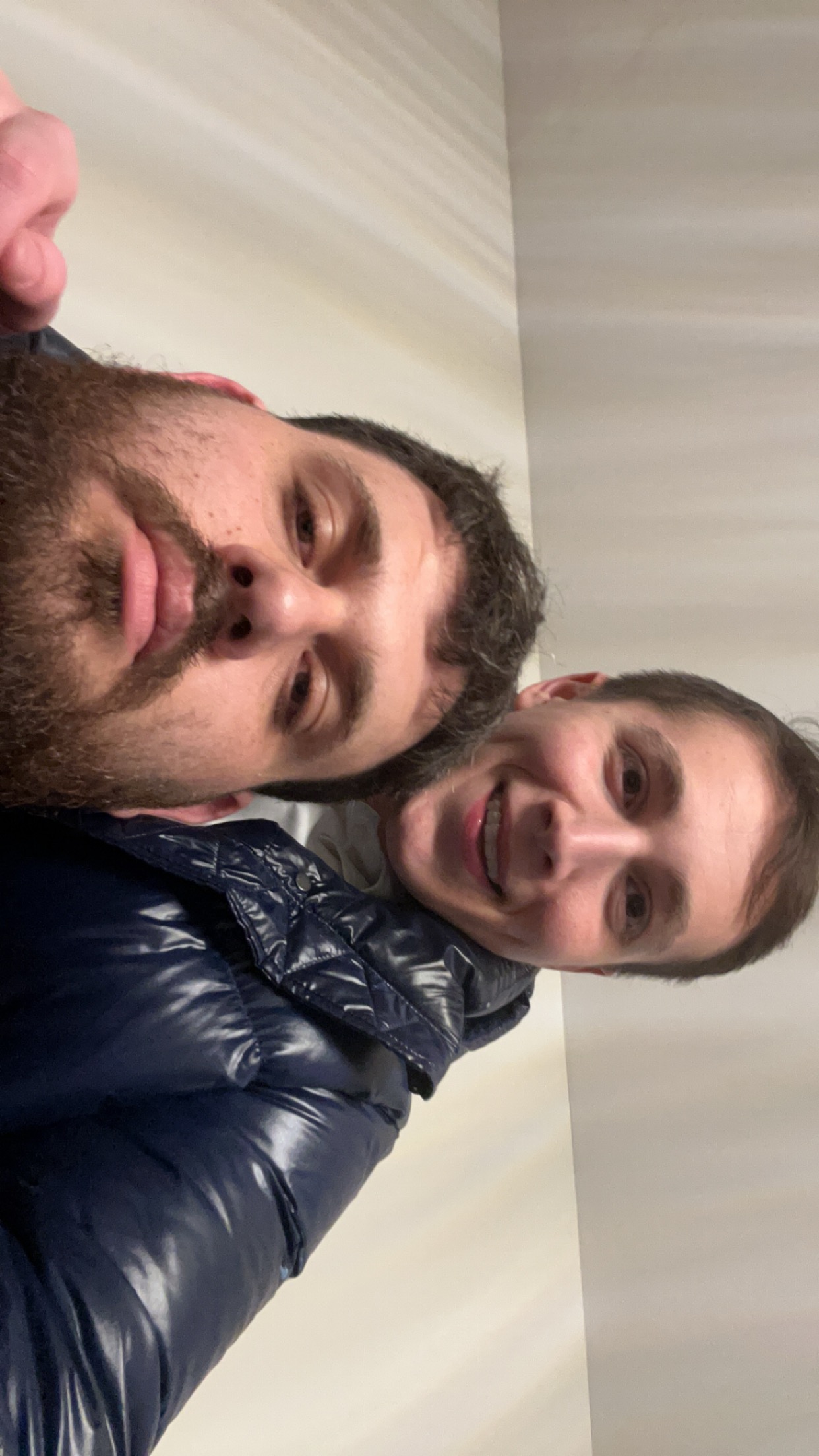 Yonatan Kramer with his son, Jake